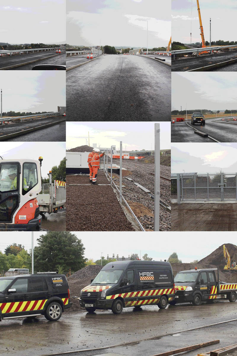 A96 Forres road restraint system
