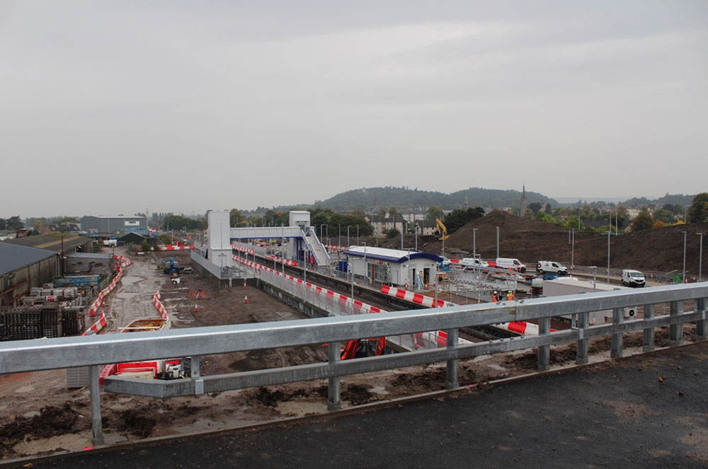Road restraint system for A96 Forres road and bridge