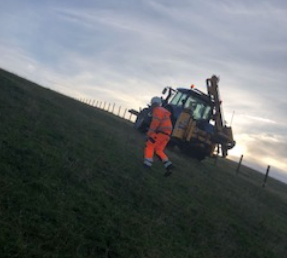 Supply and installation of fencing in Moray East