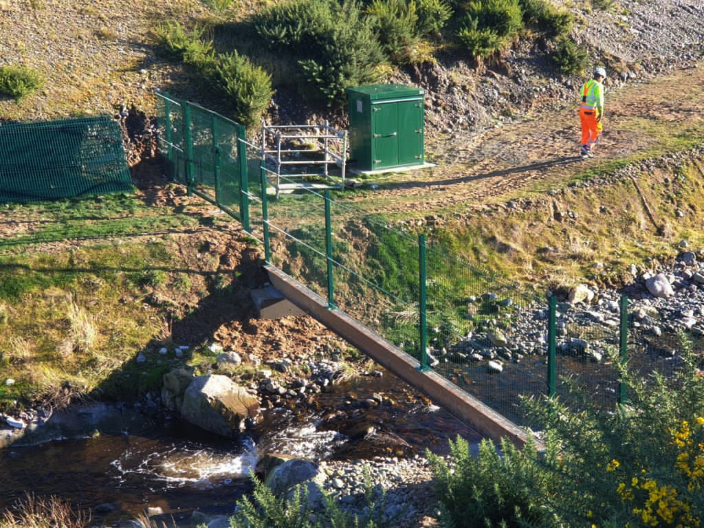 Mesh Panel Fencing Contractor Marine Harvest Kyleakin