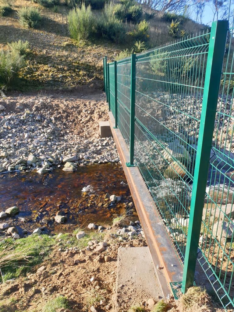Mesh Panel Fencing Scotland Marine Harvest Kyleakin
