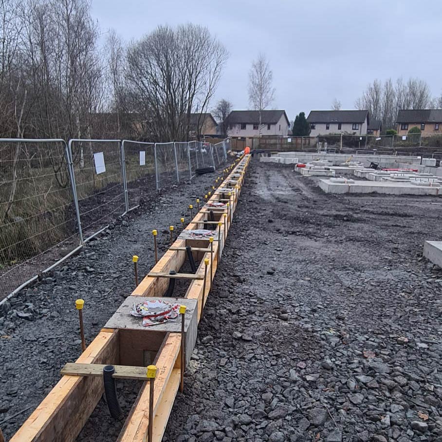 Elderslie Feeder Station Palisade Fences