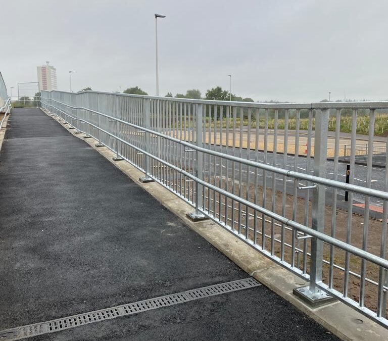 Greenhills, East Kilbride, Pedestrian Parapet & Handrail