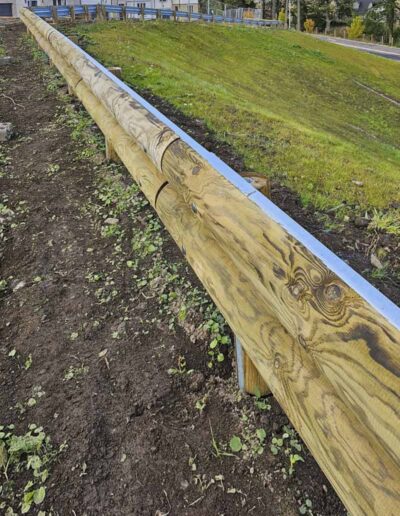 Craibstone Site Barrier Bucksburn
