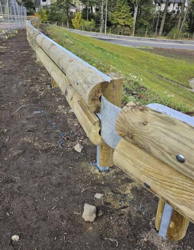 Craibstone Site Barrier Bucksburn