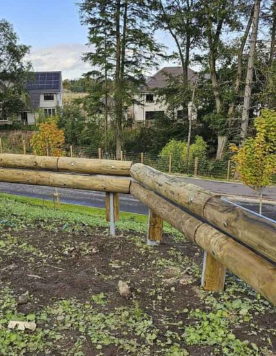 Craibstone Site Barrier Bucksburn