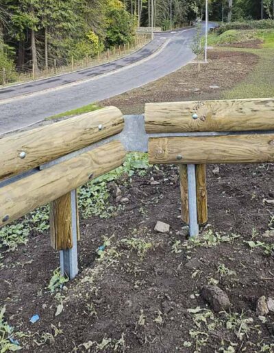 Craibstone Site Barrier Bucksburn