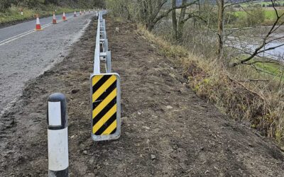VRS Barrier upgrade A95 Meikle Cantlay