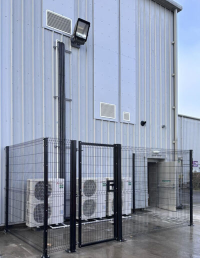 Pure Gym Security Fencing Elgin