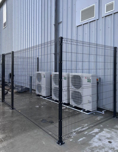 Pure Gym Security Fencing Elgin