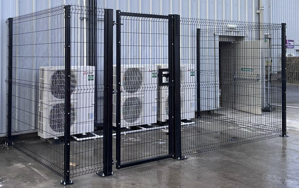 Pure Gym Security Fencing Elgin