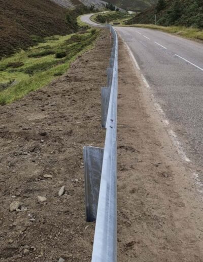 VRS Barrier Upgrade Lech Brae Strathdon Aberdeen