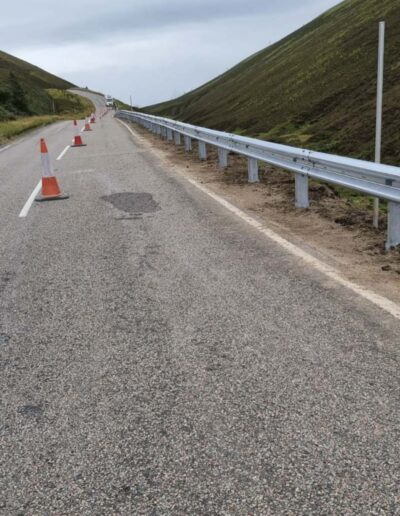 VRS Barrier Upgrade Lech Brae Strathdon Aberdeen
