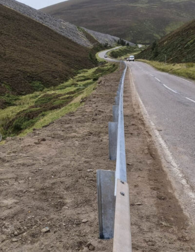 VRS Barrier Upgrade Lech Brae Strathdon Aberdeen