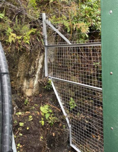 Morar Fabricated Fence Installation