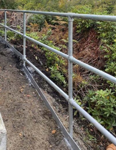 Morar Fabricated Fence Installation