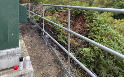Morar Fabricated Fence Installation