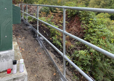 Morar Fabricated Fence Installation