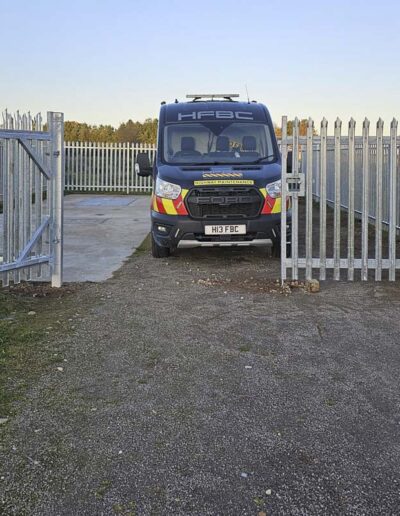 Palisade Fencing for Banff Road Keith