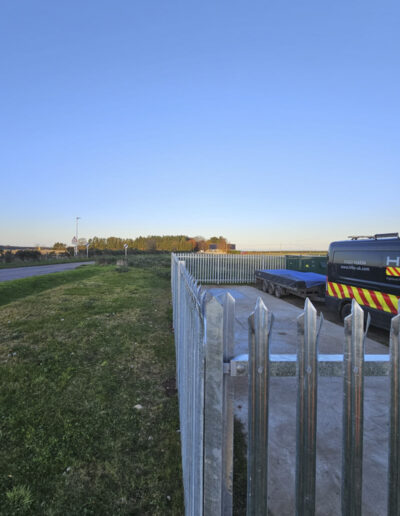 Palisade Fencing for Banff Road Keith