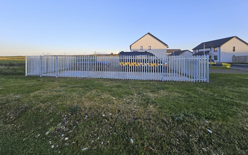 Palisade Fencing for Banff Road, Keith