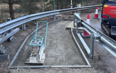 Kincraig VRS Safety Barrier and Footpath