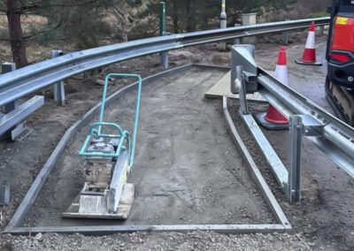 Kincraig VRS Safety Barrier and Footpath