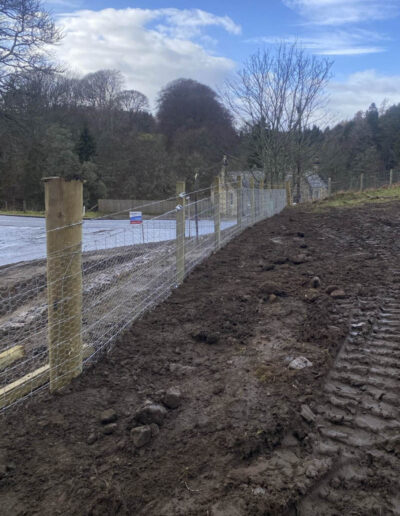 Edinkillie Stock Fence With Gate