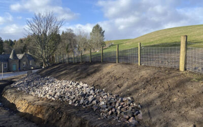 Edinkillie Stock Fence with Gate