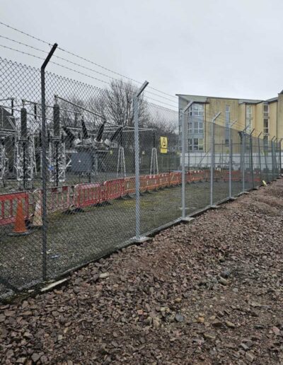 WIllow Place Aberdeen Chain Link Fencing