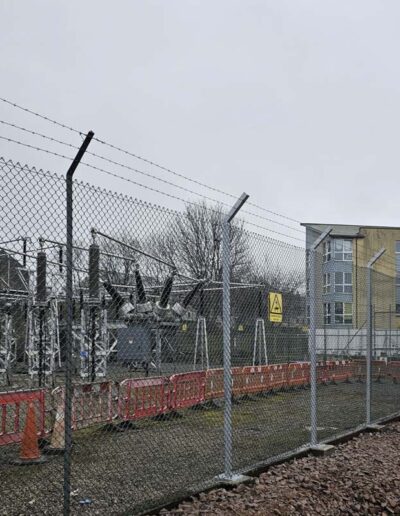 WIllow Place Aberdeen Chain Link Fencing