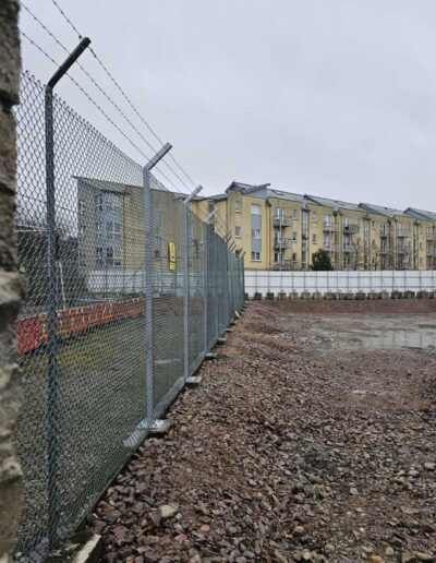 WIllow Place Aberdeen Chain Link Fencing