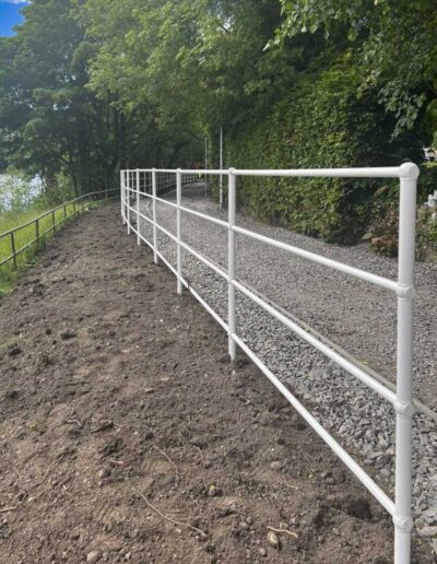 Riverside Handrail Pedestrian Guardrail and Fencing