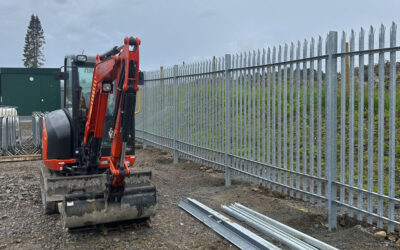 Palisade Fencing for Auchteraw Battery Energy Storage System