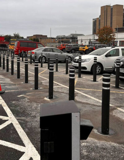 Raigmore Hospital Inverness Bollards Installation