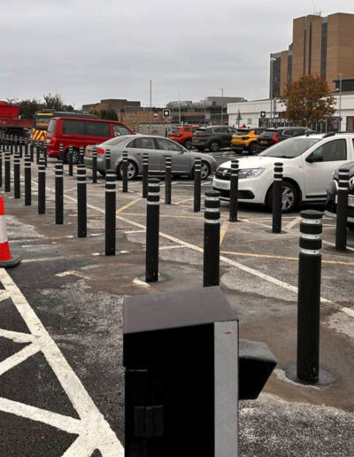 Raigmore Hospital Inverness Bollards Installation