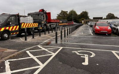 Raigmore Hospital Inverness Bollard Installation