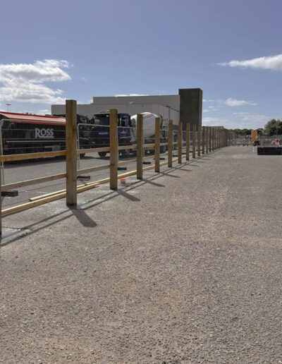 Nairn Academy Hoarding and Security Fencing
