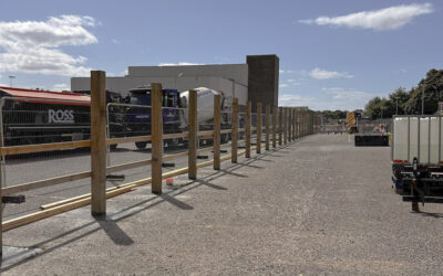 Nairn Academy Hoarding and Security Fencing