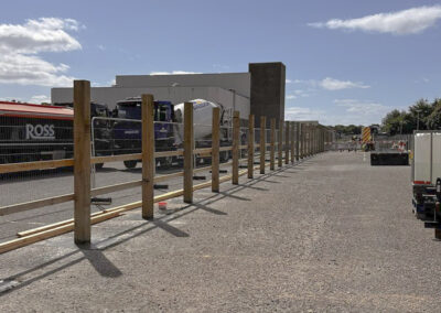 Nairn Academy Hoarding and Security Fencing