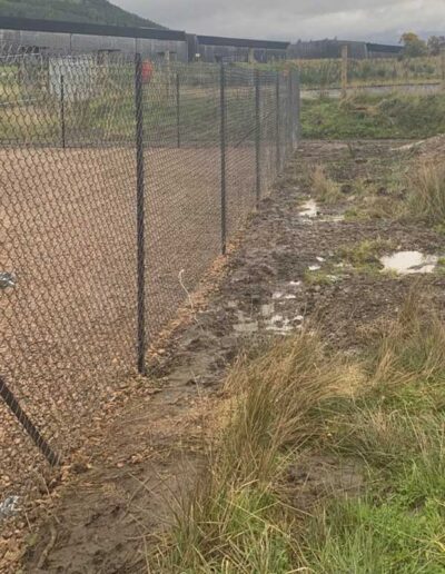 Auchroisk Distillery Chain-Link Fencing