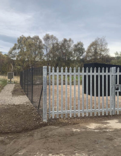 Auchroisk Distillery Chain-Link Fencing