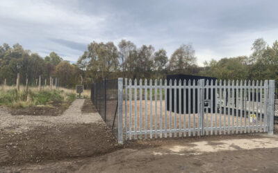 Auchroisk Distillery Chain-Link Fencing