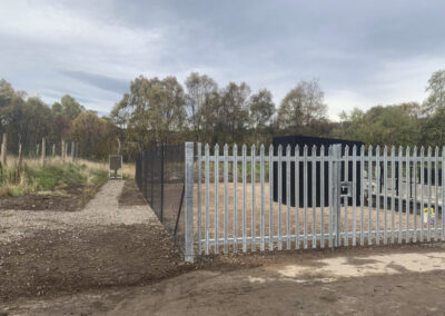 Auchroisk Distillery Chain-Link Fencing