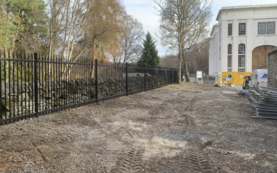 Tummel Bridge Power Station FlexaRail Fencing