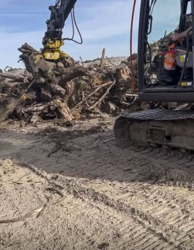 Ardersier Port Timber Clearance