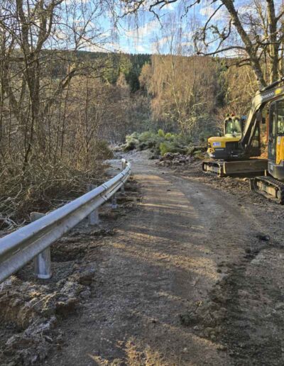 Redburn Bridge Glenglass Parapet and Barrier Installation