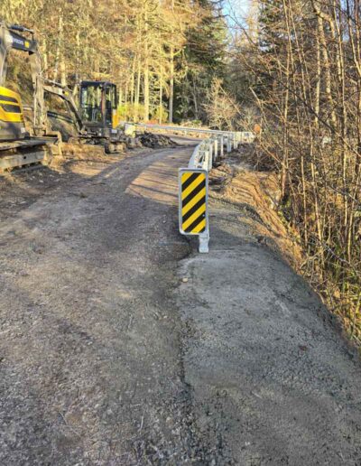Redburn Bridge Glenglass Parapet and Barrier Installation
