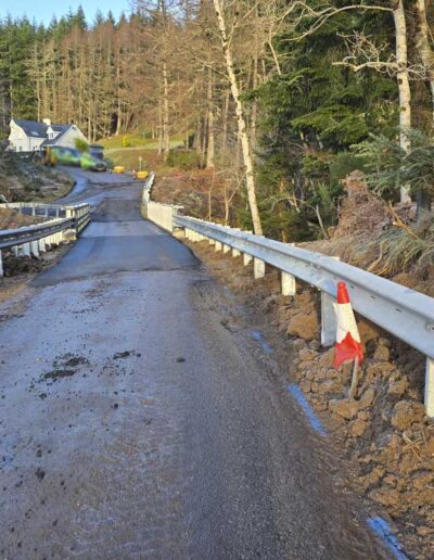 Redburn Bridge Glenglass Parapet and Barrier Installation