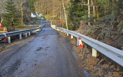 Redburn Bridge Glenglass Parapet and Barrier Installation